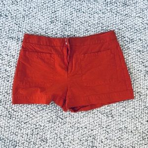 Orange Kate Spade shorts
